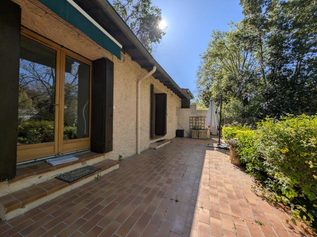 Villa 5 pièces avec terrasse jardin parking et vue sur lez