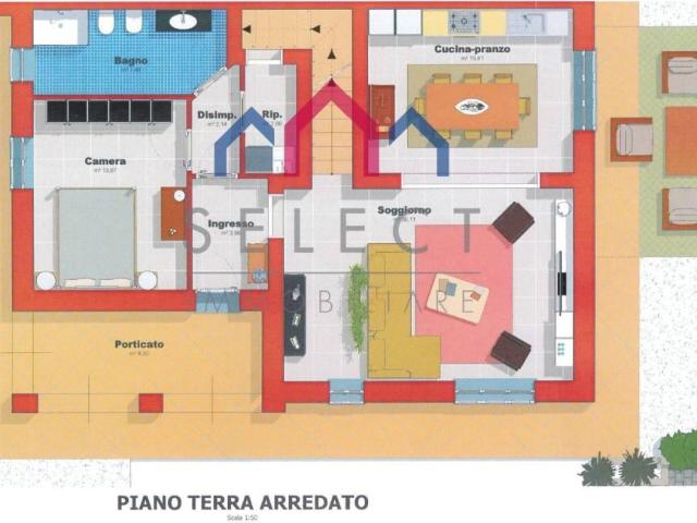 Villa 5 vani 160mq