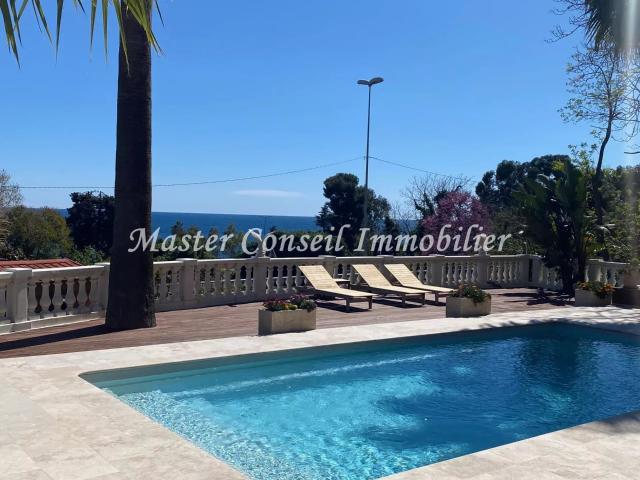 Villa 7P 225M² sur 1300M² Piscine Vue Mer Golfe Juan m² Golfe Juan