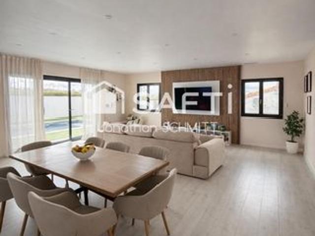 Villa 220 m² face vignes avec piscine