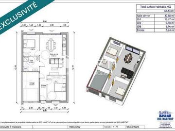 Villa 2 chambres, Moineville Lorraine 54580 ES102666085