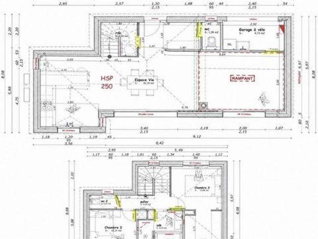 Villa 2 chambres, Pessac Aquitaine 33600 ES105746748