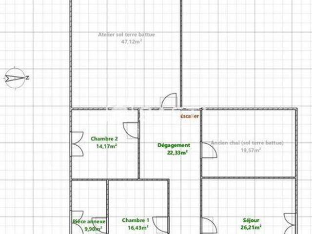 Villa 2 chambres, Poupas Midi 82120 DS103415518