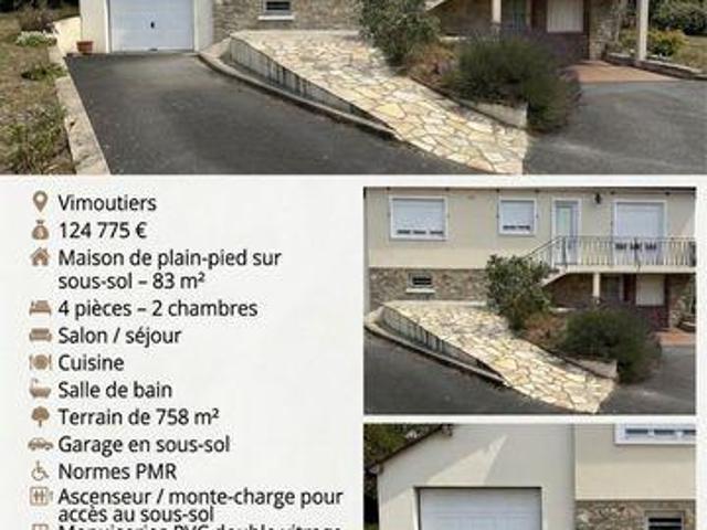 Villa 2 chambres, Vimoutiers Basse 61120 DS104439215