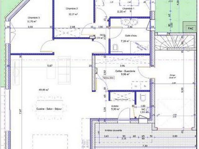 Villa 3 chambres, Oberhergheim Alsace 68127 DS103415196