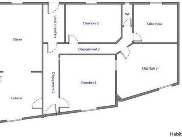 Villa 3 chambres, Beauvoir Poitou 79360 DS103491679