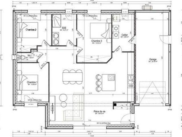 Villa 3 chambres, Saint Basse 61400 ELS102276465