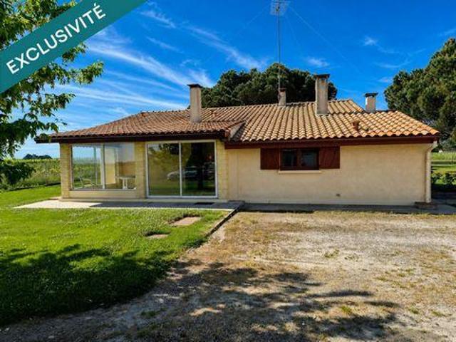 Villa 3 chambres, Valeyrac Aquitaine 33340 DS101778748