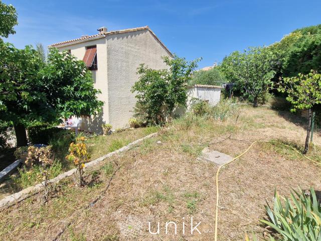 Villa T4 108m2/660m2 de terrain arboré avec garage
