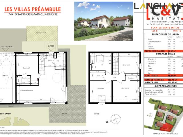 VILLA T5 AVEC JARDIN