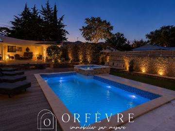 Villa Teyran meublée avec piscine 3 chambres