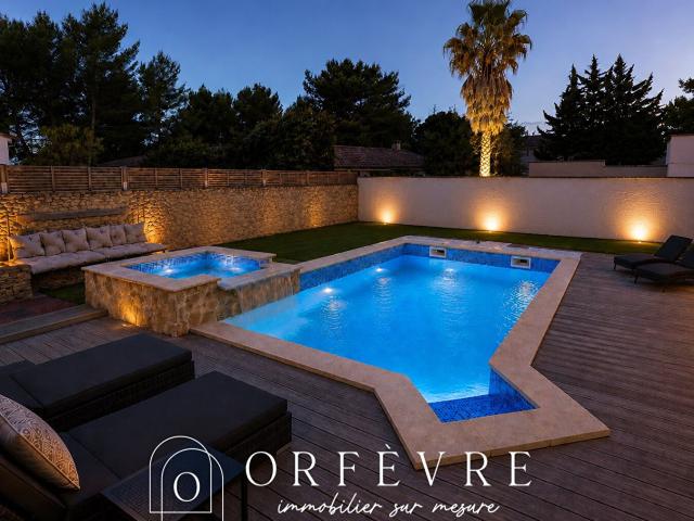 Villa Teyran meublée avec piscine 3 chambres