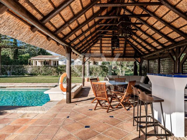 Villa The Charm: front line beach luxury for short term rent in Guadalmina Baja, San Pedro