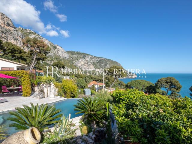 Villa to rent Eze sur Mer Close to the beach Pool Sea views