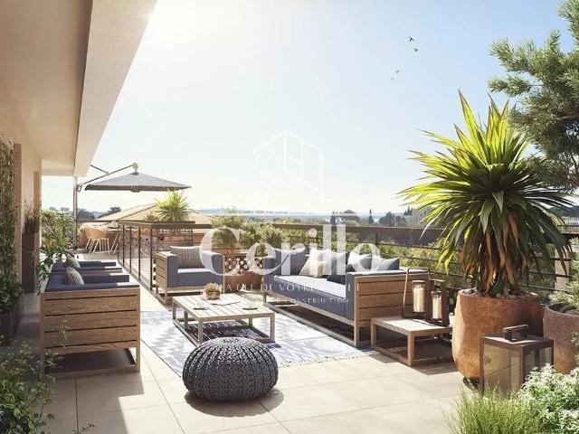 Villa Toit d’Exception – 5 Pièces – Dernier Étage – Terrasse. 142m² Vallauris