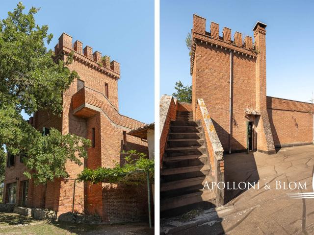 Villa Torre Merlata con casale e scuderie Trequanda 492m² Trequanda