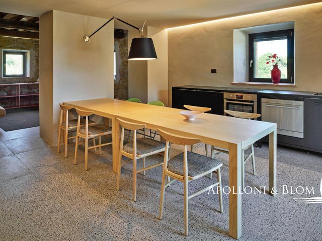 Villa toscana in pietra con piscina e terreno Arezzo 282m² Civitella in Val di Chiana