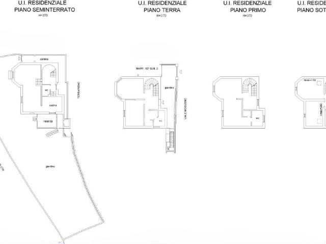 Villa unifamiliare viale Giorgio Modugno 32, Pegli, Genova