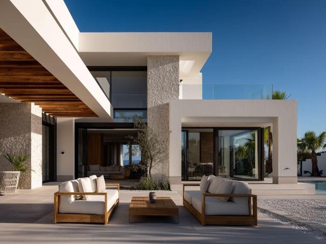 Villa Venara: Elegancia Mediterránea Contemporánea con Vista. 375m² Moraira