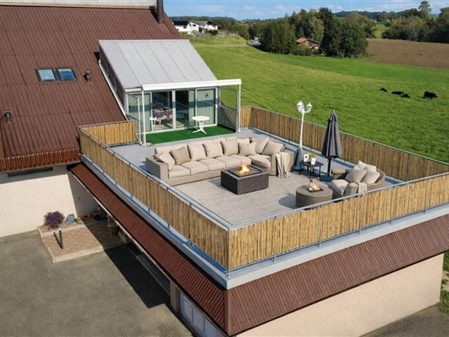Villa von 165 m² mit eigenständiger Werkstatt 154 m² – Torny FR