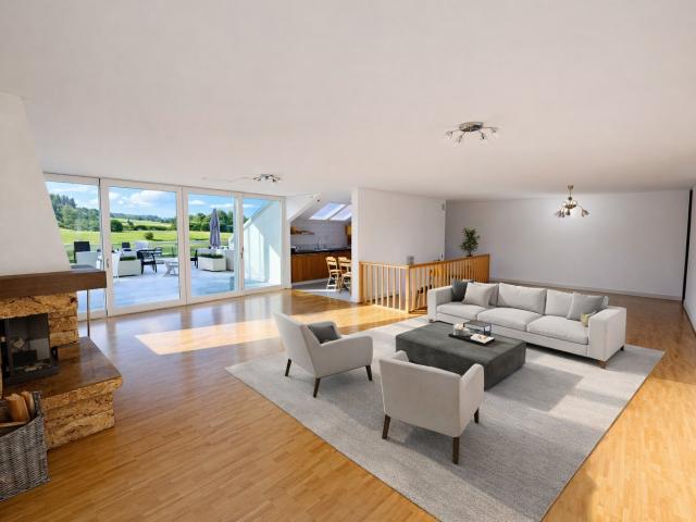 Villa von 165 m² mit eigenständiger Werkstatt 154 m² – Torny FR
