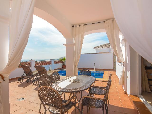 villa with beautiful sea views