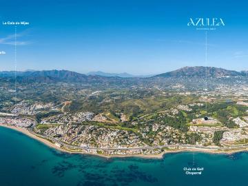 Villa a la venta con vistas al mar en el Chaparral Golf, Mij. 230m² Mijas Costa