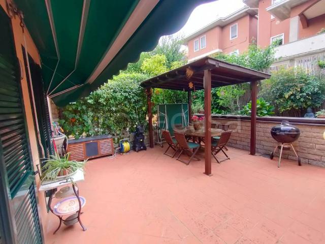 Villa a Schiera in affitto a Botticino via Michelangelo Scarpari, arredato, giardino privato, box TrovaCasa