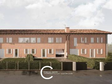 Villa a Schiera in affitto a Villorba via Centa, giardino privato, box, terrazzo TrovaCasa