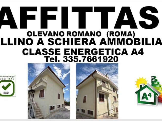 Villa a Schiera in in affitto da privato a Olevano Romano via Joseph Anton Koch, 6, da privato, studio TrovaCasa