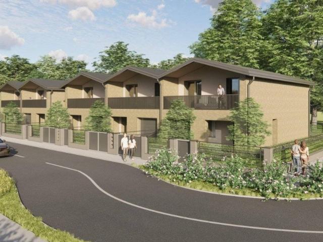 Villa a schiera in vendita a Reggio nell'Emilia, Fogliano Due Maestà