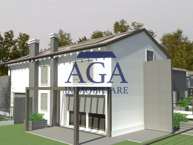 VILLA A SCHIERA in VENDITA a SUSEGANA di 4 vani