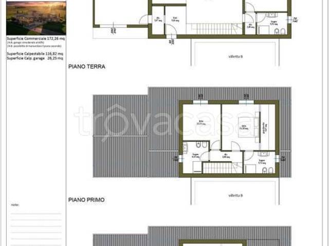 Villa a schiera in vendita a Soliera via grande o rosa, 620