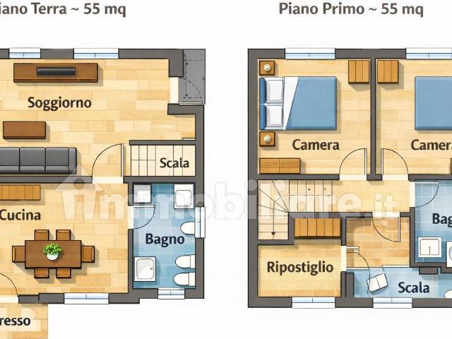 Villa a schiera via Giacomo Matteotti 2, Centro, Borgarello