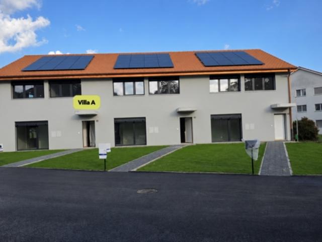 Villa A Villa mitoyenne d'angle Minergie avec jardin privatif