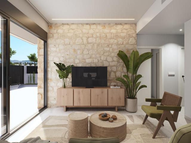 Villa adosada de 4 dormitorios con piscina privada en Santa. 220m² Santa rosalia
