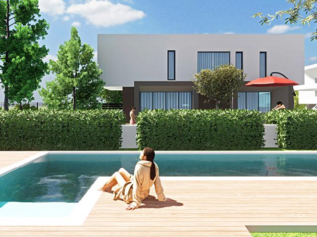 Villa Ambar: Moradia T4 c/ Piscina O Seu Refúgio de Luxo no Empreendimento Lagoon Serenity na Lagoa de Albufeira a 30 Minutos de Lisboa