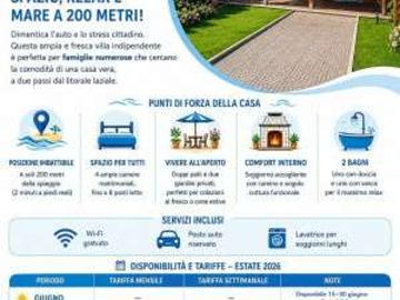 Villa arredata Ardea