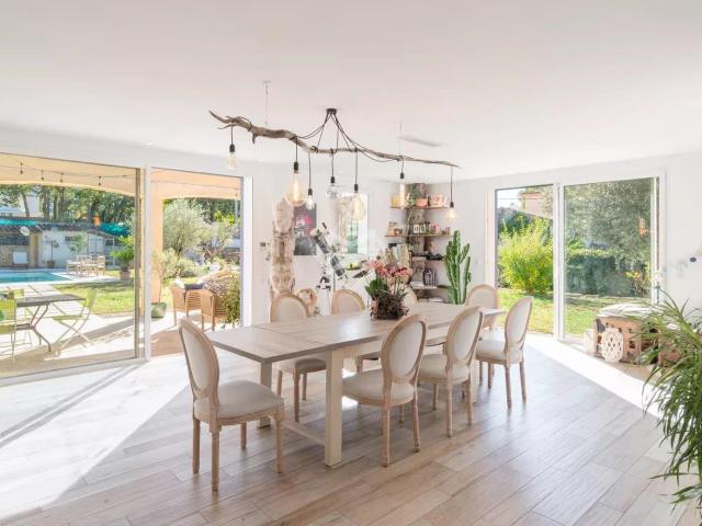 Villa avec grand terrain plat et fort potentiel d’aménagemen. 192m² Mouans Sartoux