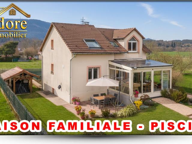 Grande maison familiale de 230m2 avec piscine