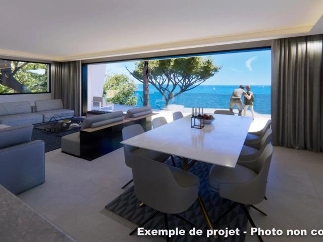 Villa avec splendide vue mer, Cap d'Antibes 215m² Antibes