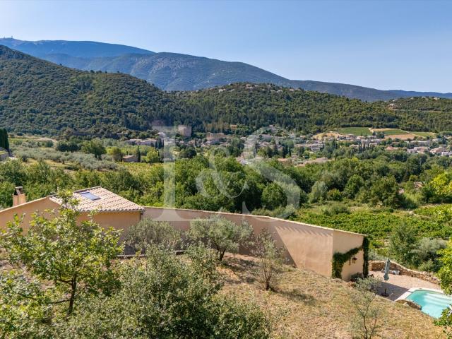 Villa avec vue sur le Mont Ventoux entre Vaison et Buis 120m² Mollans Sur Ouvèze