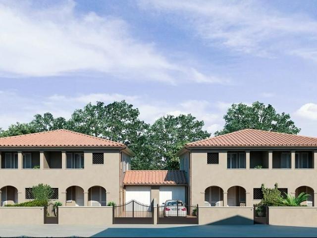 Villa Bifamiliare con giardino a Pontedera