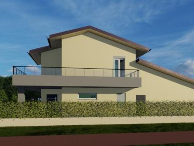 Villa Bifamiliare con giardino in via donizetti, Chignolo d'Isola