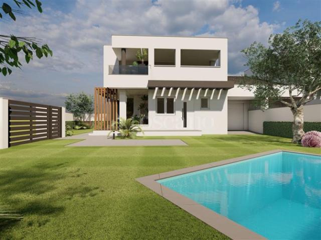 Villa Bifamiliare di 175 mq a Axa, Casal Palocco, Infernetto Roma