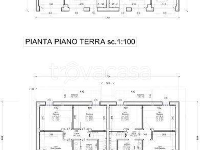 Villa bifamiliare in vendita a Cesena via Montiano, Calisese