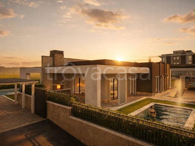 Villa bifamiliare in vendita a Roma via Bronte, 120, Borghesiana