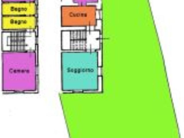 Villa Bifamiliare in affitto a Cappelle sul Tavo via Staffieri, 31, arredato, giardino privato, doppi servizi TrovaCasa