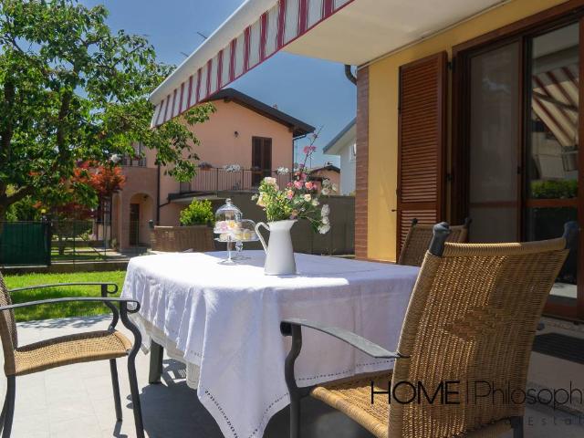Villa Bifamiliare in affitto a Motta Visconti via Piemonte, 13, giardino privato, box, riscaldamento autonomo TrovaCasa