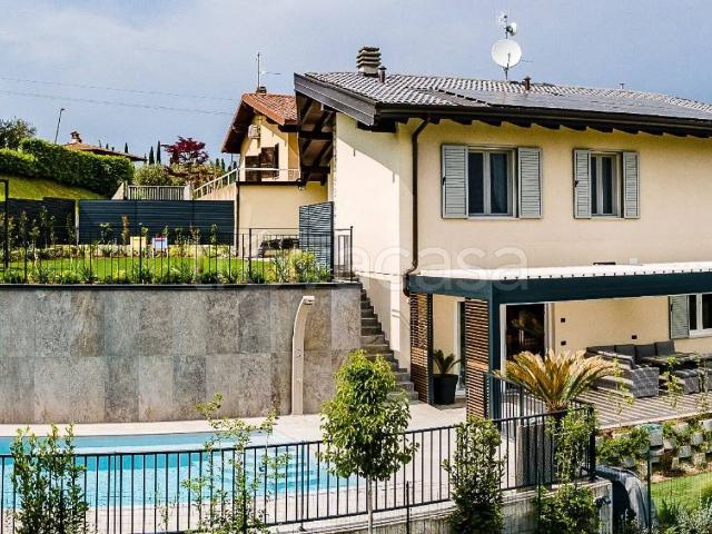 Villa Bifamiliare in in affitto da privato a Soiano del Lago via 10 Giornate, 42, da privato, vista lago, piscina TrovaCasa